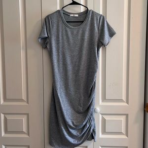 Grey Maternity Dress